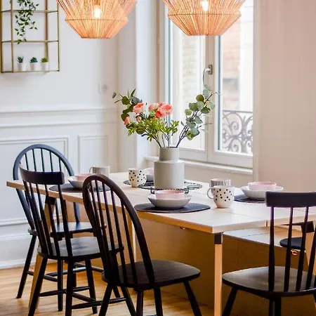 Апартаменты Le Manon ! Haussmannien - Centre Gare - Excelsior - 2 A 4 Pers